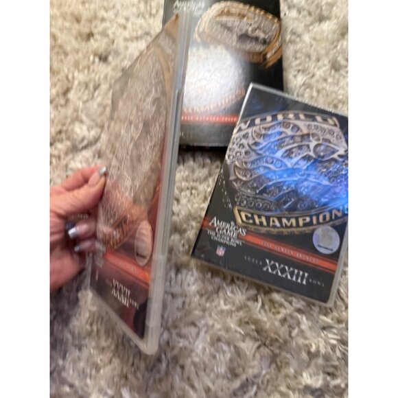 Denver Broncos Super Bowl Champions DVD Set 1997 & 1998 Americas Game NFL Collec - Picture 4 of 6